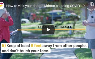 VIDEO: How to visit your doctor without catching COVID 19